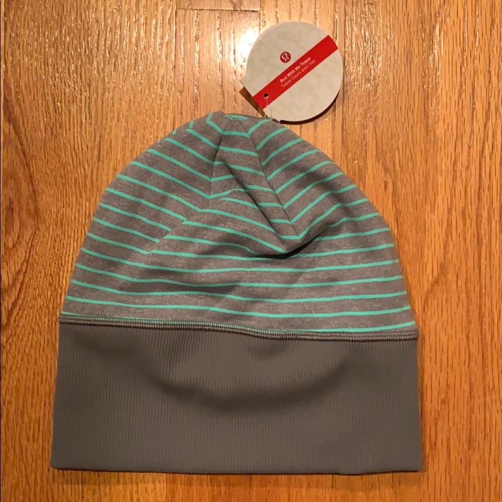 NWT Lululemon Run With Me Toque (Winter Hat)